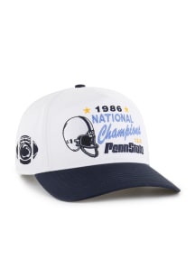 47 White Penn State Nittany Lions Hitch Adjustable Hat