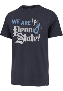 Penn State Nittany Lions Navy Blue 47 We Are Franklin Short Sleeve Fashion T Shirt