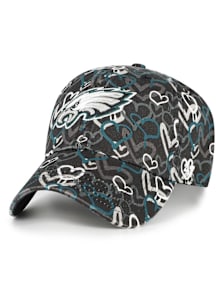 47 Philadelphia Eagles Black Mural Clean Up Youth Adjustable Hat