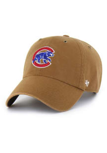 47 Chicago Cubs Carhartt Clean Up Adjustable Hat - Brown