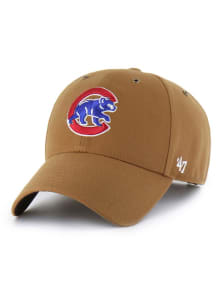 47 Chicago Cubs Carhartt MVP Adjustable Hat - Brown