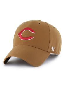 47 Cincinnati Reds Carhartt MVP Adjustable Hat - Brown