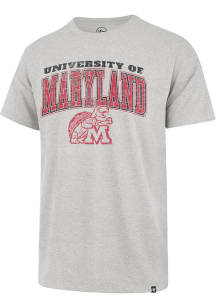 Maryland Terrapins Grey 47 Dome Short Sleeve Fashion T Shirt