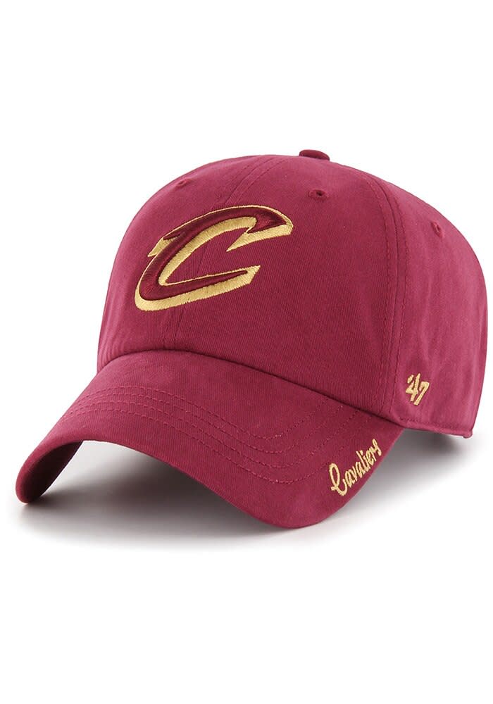 Cleveland Cavaliers 47 Womens Miata Clean Up Adjustable Hat WINE