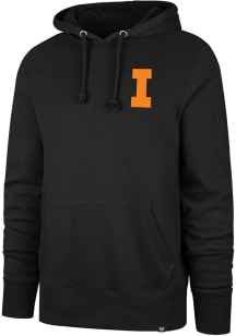 Mens Illinois Fighting Illini Black 47 Comeback Headline Hooded Sweatshirt