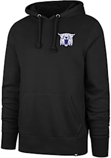 47 Kentucky Wildcats Mens Black Comeback Headline Long Sleeve Hoodie