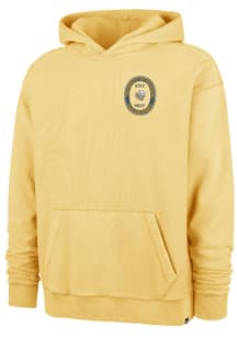 Mens Michigan Wolverines Gold 47 Football Boot Path Ravine Long Sleeve Fashion Hood