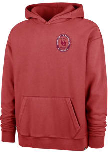 Mens Nebraska Cornhuskers Red 47 Football Boot Path Ravine Long Sleeve Fashion Hood