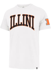 Illinois Fighting Illini White 47 Ace Fieldhouse Short Sleeve Fashion T Shirt