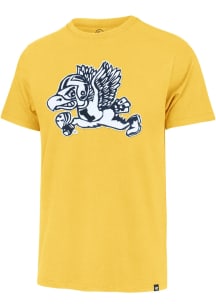 Iowa Hawkeyes Gold 47 Knockout Fieldhouse Short Sleeve Fashion T Shirt