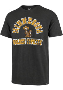 Minnesota Golden Gophers Charcoal 47 Comeback Short Sleeve Fashion T Shirt