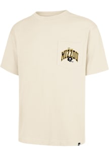 47 Missouri Tigers White Foundation Pocket Tee Short Sleeve Fashion T Shirt