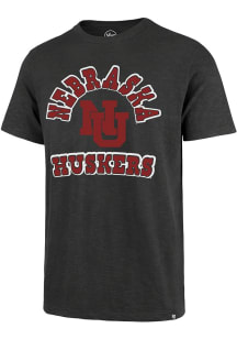 Nebraska Cornhuskers Charcoal 47 Comeback Short Sleeve Fashion T Shirt