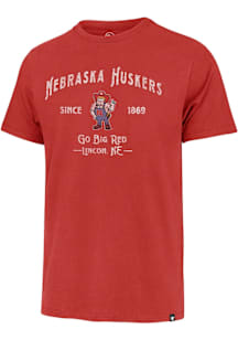 47 Nebraska Cornhuskers Red Whitlock Franklin Short Sleeve Fashion T Shirt
