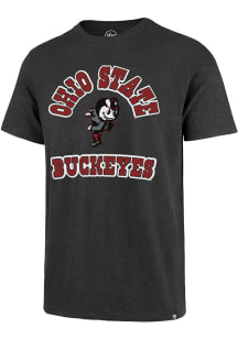 Ohio State Buckeyes Charcoal 47 Comeback Short Sleeve Fashion T Shirt