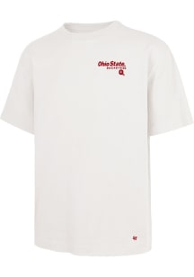 Ohio State Buckeyes White 47 Lateral Foundation Short Sleeve Fashion T Shirt