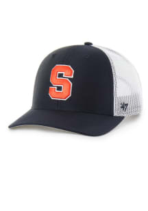 47 Syracuse Orange Trucker Adjustable Hat - Navy Blue