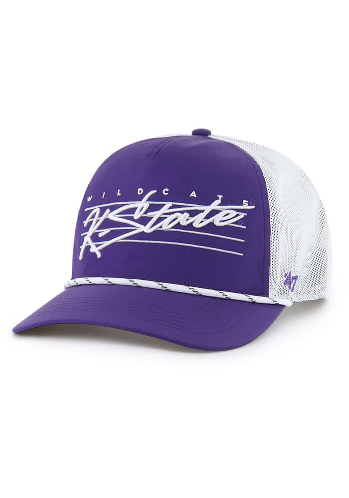 47 PURPLE K-State Wildcats Downburst Mesh Hitch Adjustable Hat