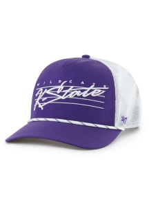 47 Purple K-State Wildcats Downburst Mesh Hitch Adjustable Hat