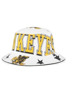 Iowa Hawkeyes 47 ENERGIZE BUCKET Mens Bucket Hat - White