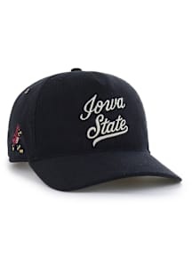 47 Iowa State Cyclones Golden Age Cord Hitch Adjustable Hat - Black