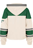 47 Philadelphia Eagles Womens White Helmet Lacer Hooded Sweatshirt