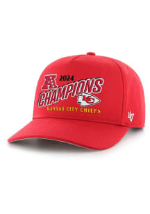 47 Kansas City Chiefs 2024-25 Conference Champions Hitch RF Adjustable Hat - Red