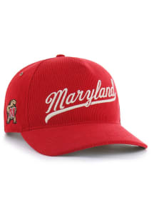 47 Maryland Terrapins Golden Age Cord Hitch Adjustable Hat - Red