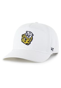 47 Michigan Wolverines Rope Hitch Adjustable Hat - White