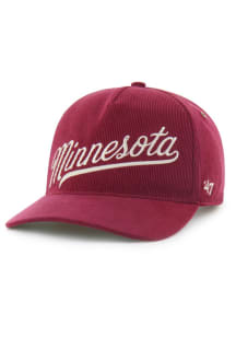 47 Cardinal Minnesota Golden Gophers Golden Age Cord Hitch Adjustable Hat