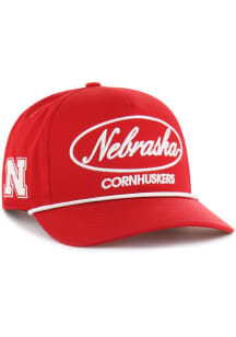 47 Red Nebraska Cornhuskers Foundational Hitch Adjustable Hat