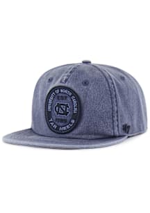 47 North Carolina Tar Heels Navy Blue Boot Path Captain Mens Snapback Hat