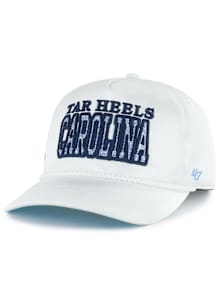 47 North Carolina Tar Heels White Outspoken Hitch Womens Adjustable Hat