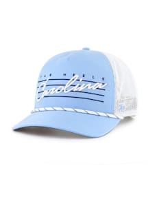 47 North Carolina Tar Heels Downburst Mesh Hitch Adjustable Hat - Light Blue