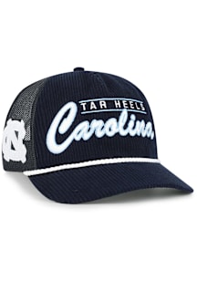 47 North Carolina Tar Heels DOUBLE HEADER HITCH Adjustable Hat - Navy Blue