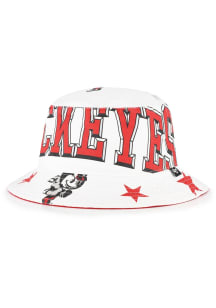 Ohio State Buckeyes 47 ENERGIZE BUCKET Mens Bucket Hat - White