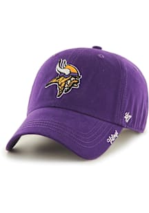 47 Minnesota Vikings Purple Miata Clean Up Womens Adjustable Hat