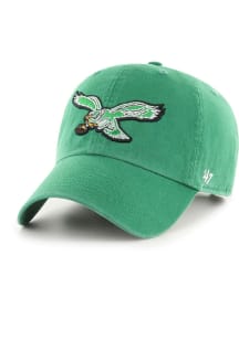 47 Philadelphia Eagles Retro Clean Up Adjustable Hat - Kelly Green