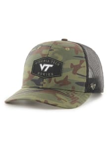 47 Virginia Tech Hokies Trucker Adjustable Hat - Olive