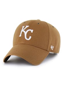 47 Kansas City Royals Carhartt MVP Adjustable Hat - Brown
