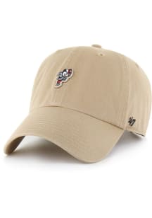 47 Tan Ohio State Buckeyes Micro Patch 47 Clean Up Adjustable Hat