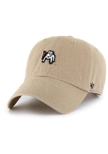 47 Georgia Bulldogs Micro Patch 47 Clean Up Adjustable Hat - Tan