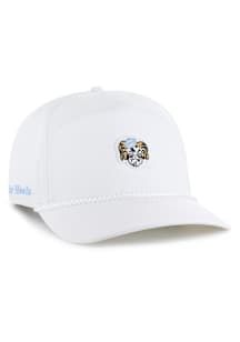 47 North Carolina Tar Heels Micro Patch 47 Hitch Adjustable Hat - White