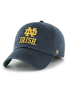 47 Notre Dame Fighting Irish Mens Navy Blue 47 Franchise Fitted Hat