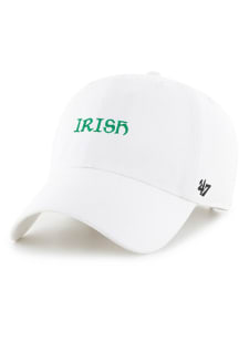 47 RALLY Base Runner Clean Up Adjustable Hat - White