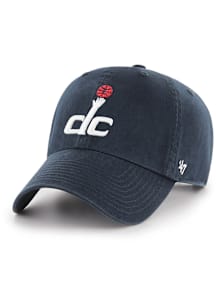 47 Washington Wizards Clean Up Adjustable Hat - Navy Blue
