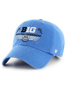 47 Blue Big Ten 2025 Big Ten Basketball Tournament Clean Up Adjustable Hat