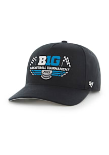 47 Black Big Ten 2025 Big Ten Basketball Tournament Hitch Adjustable Hat