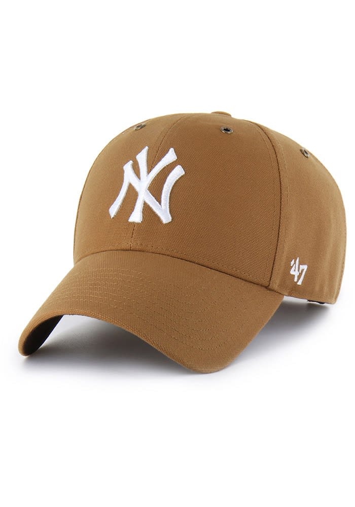 帽子 Carhartt x 47' x Newyork Yankees cap 47 New York Yankees BROWN Carhartt MVP Adjustable Hat - 48025968