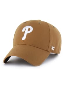 47 Philadelphia Phillies Carhartt MVP Adjustable Hat - Brown
